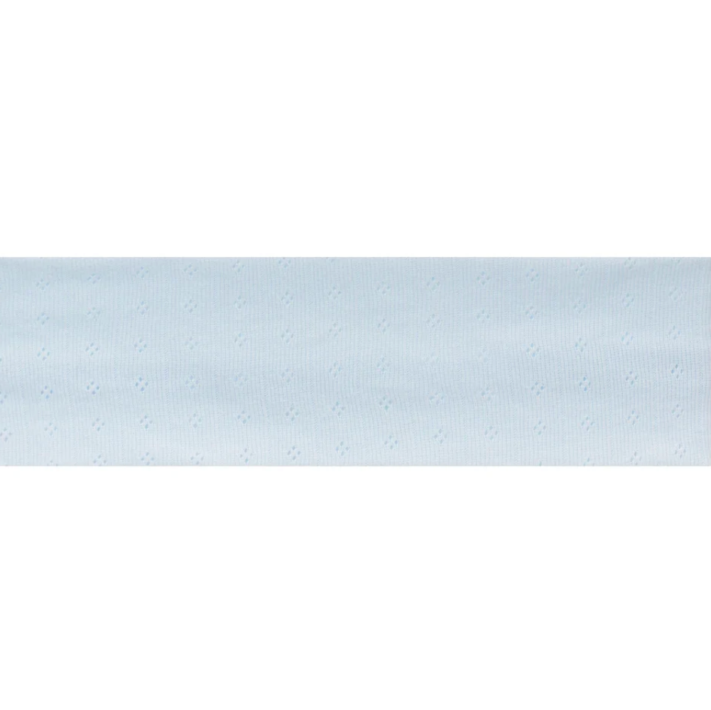 Pointelle Headband Azure