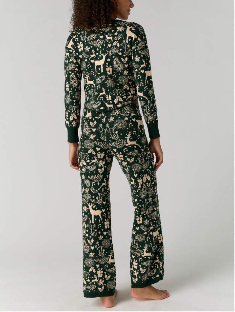 Soft Season Swit Set Green Combo