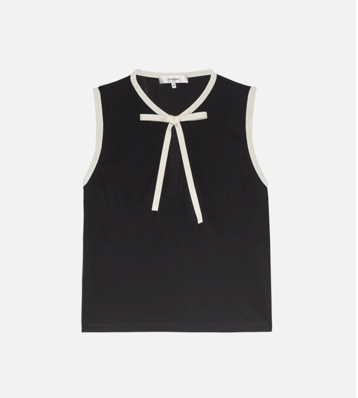 The Keyhole Tie Tank Black Multi