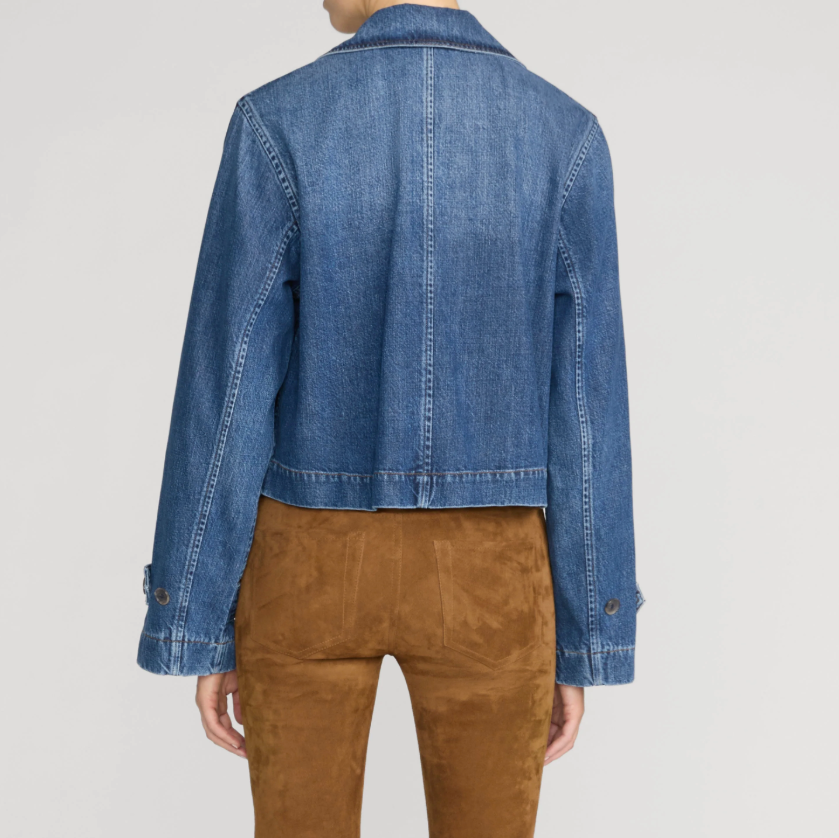 The Denim Uniform Trench Girlfriend