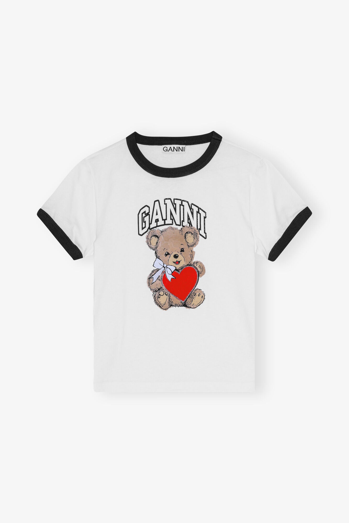 Basic Jersey Bear T-Shirt White