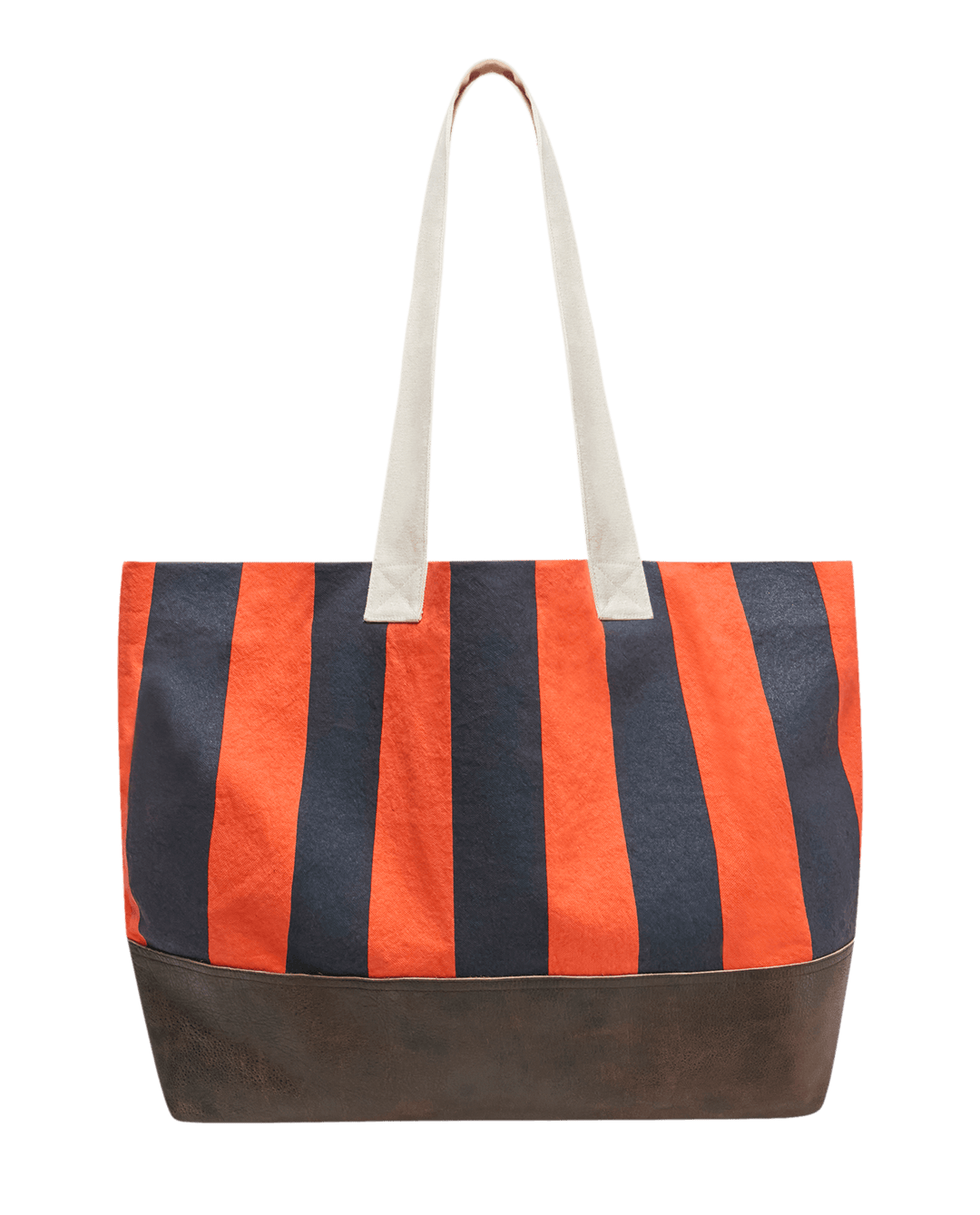 The Stripe Tote Hot Red Prep Stripe