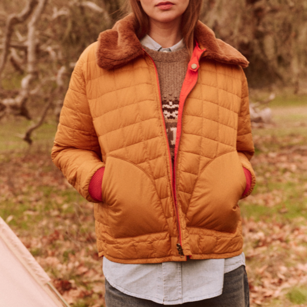 The Reversible Puffer Poppy & Amber