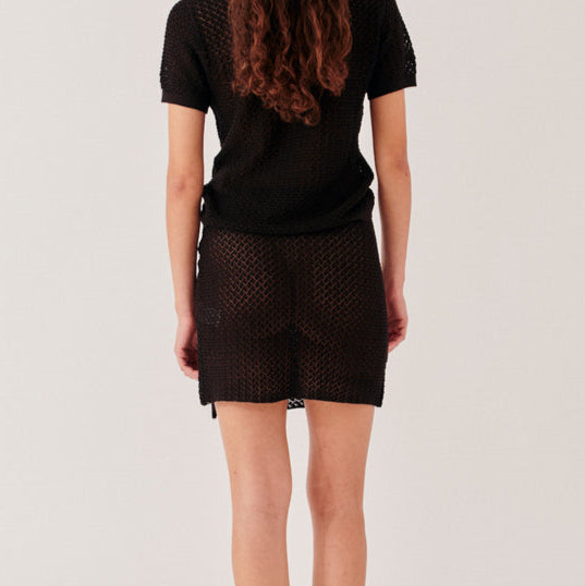 Tanzania Wrap Skirt Black