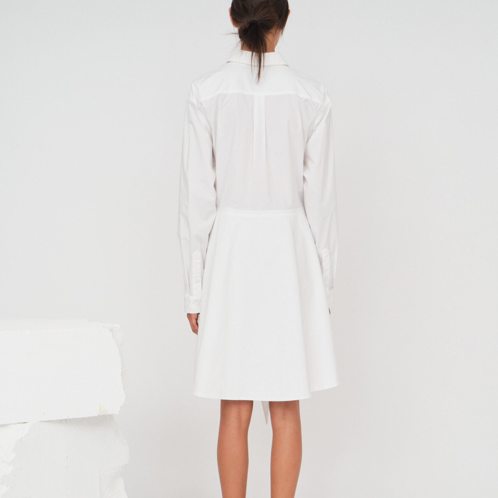 Cyprus Pocket Dress White