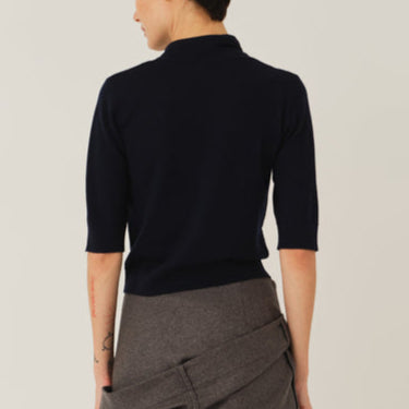 Bergen Scarf Knit Navy