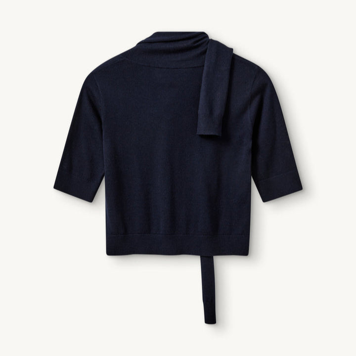 Bergen Scarf Knit Navy