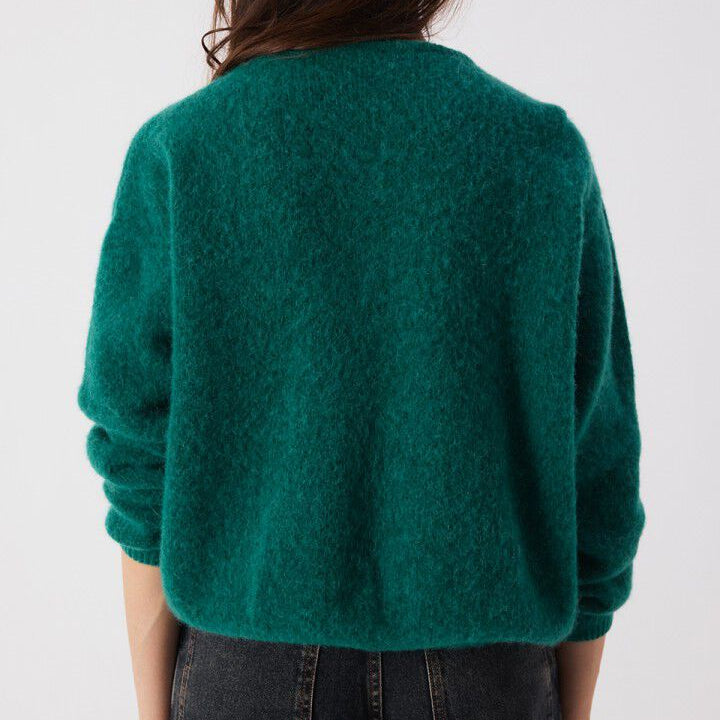 Vitow Cardigan Teal Melange