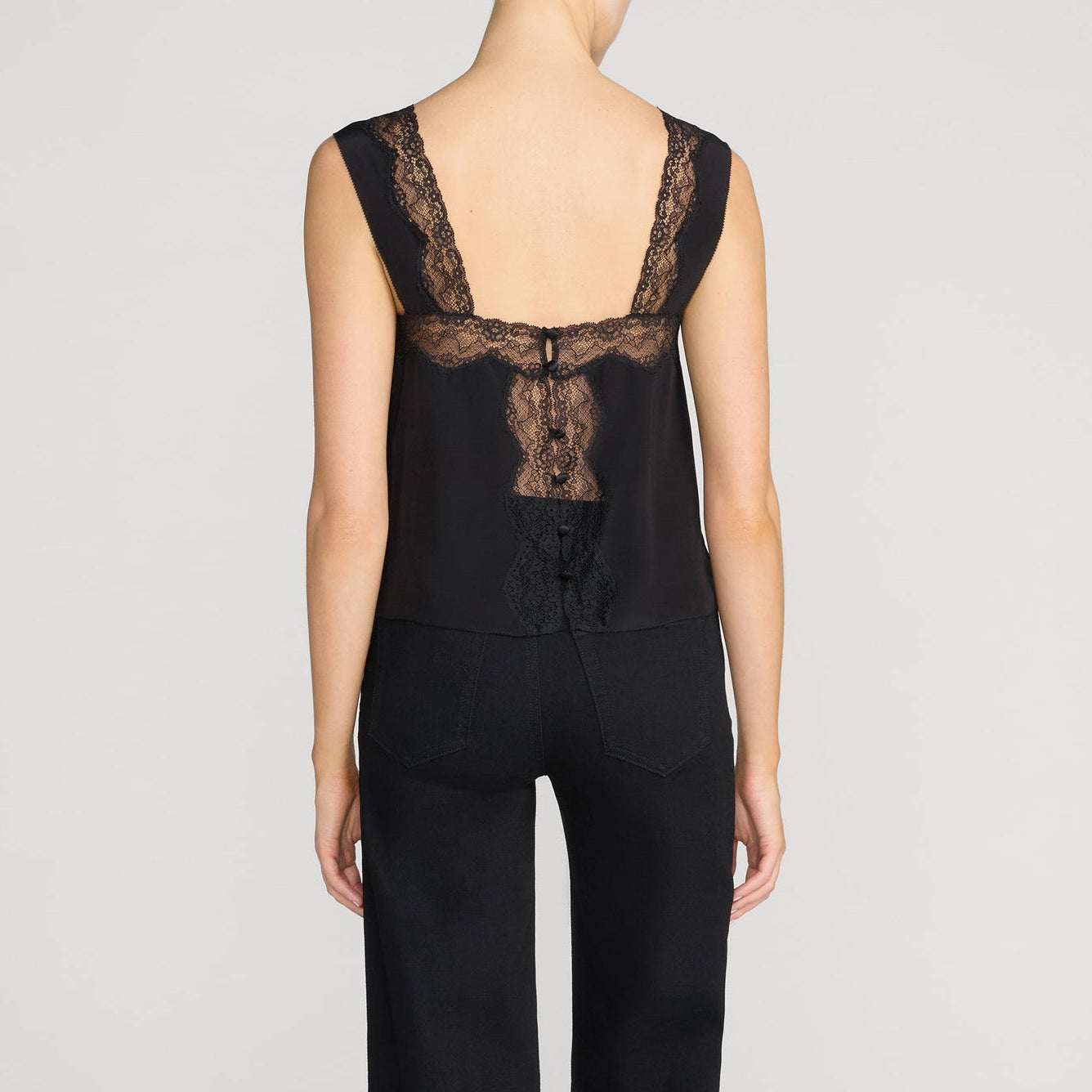 The Chandelier Cami Black