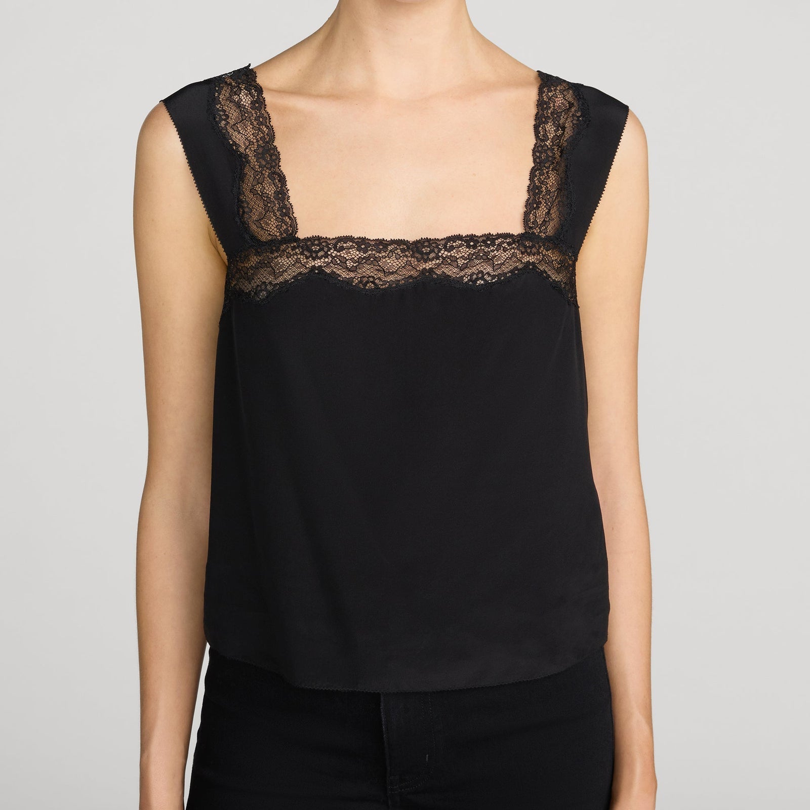 The Chandelier Cami Black