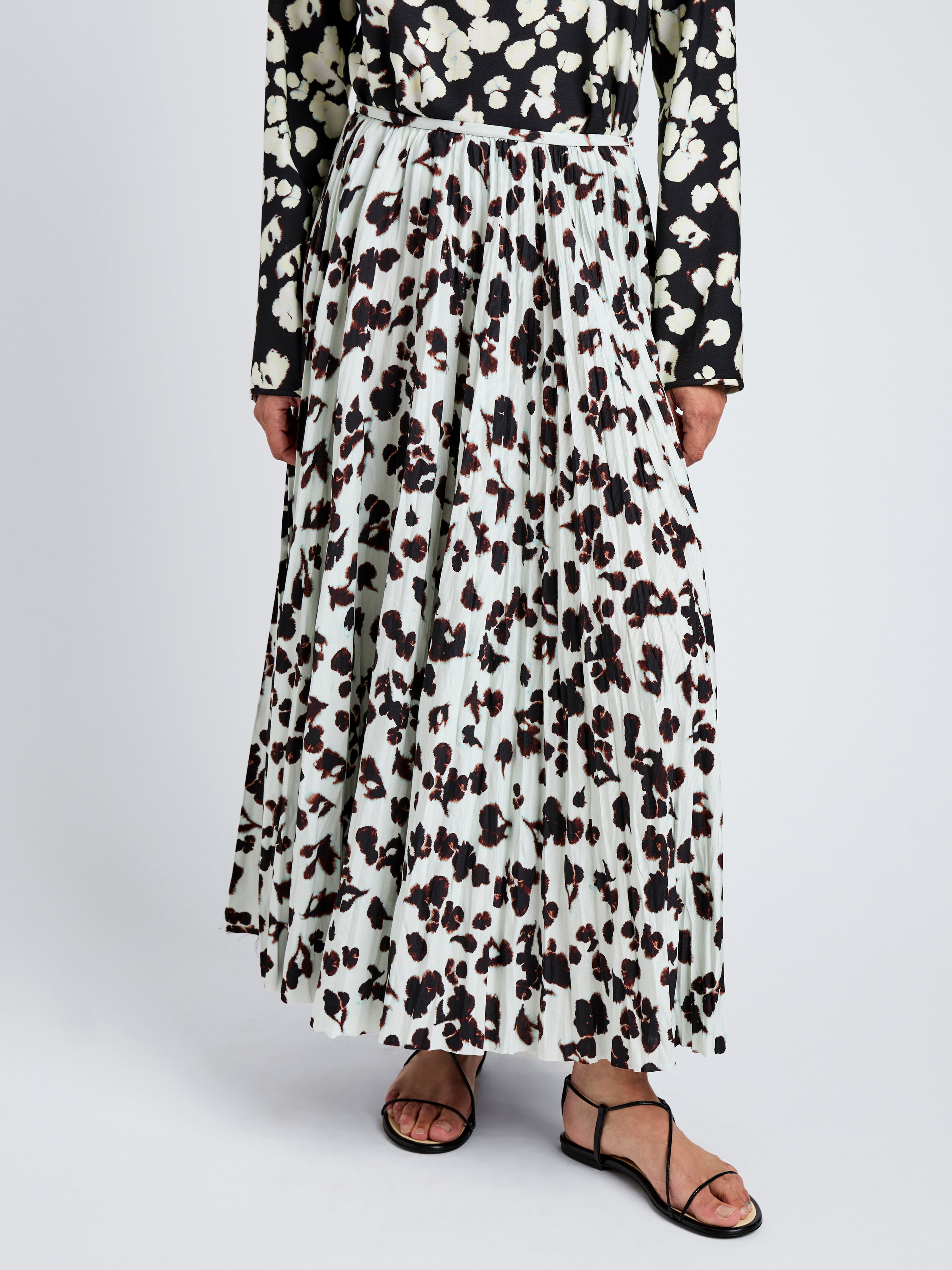 Runa Skirt Acqua Floral