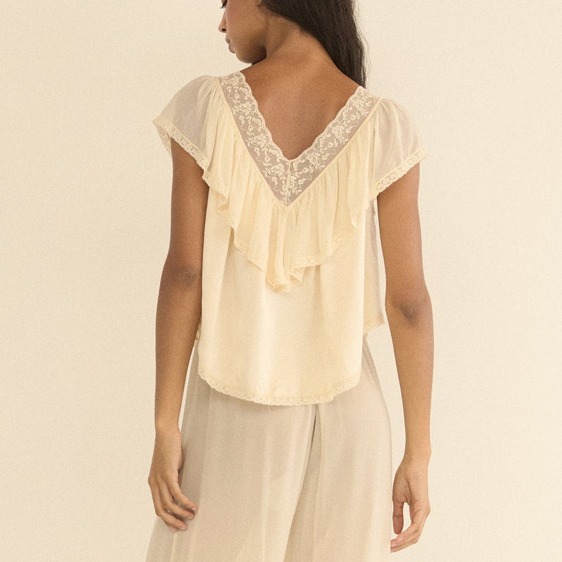 Yadira Top Candlelight