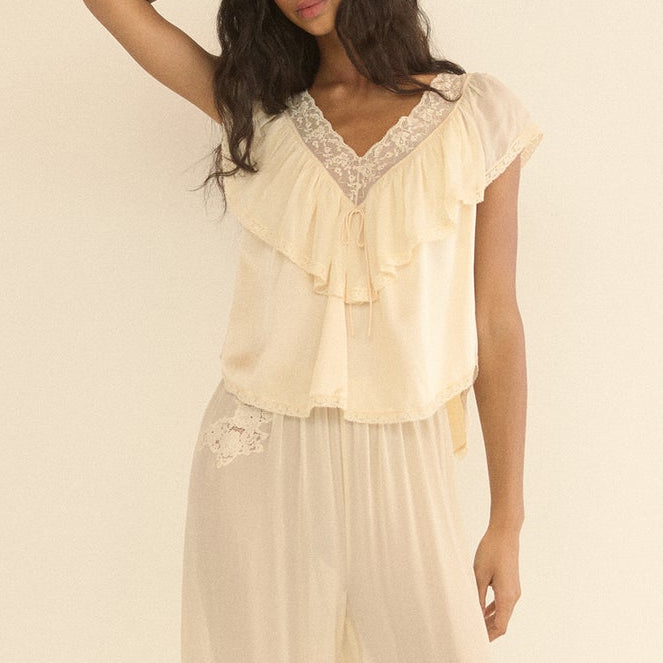 Yadira Top Candlelight
