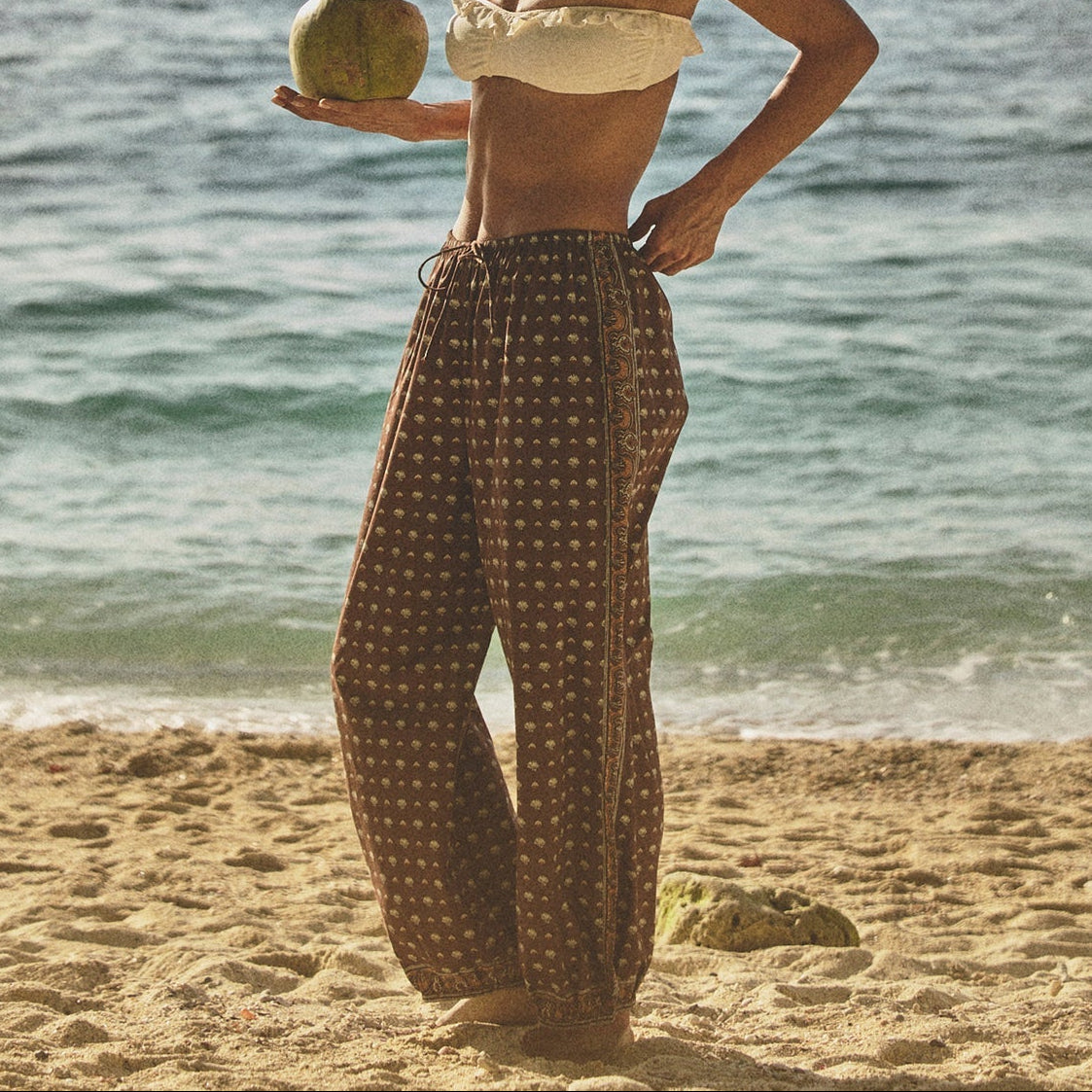 Yarrow Pant Terre Foulard De La Mer