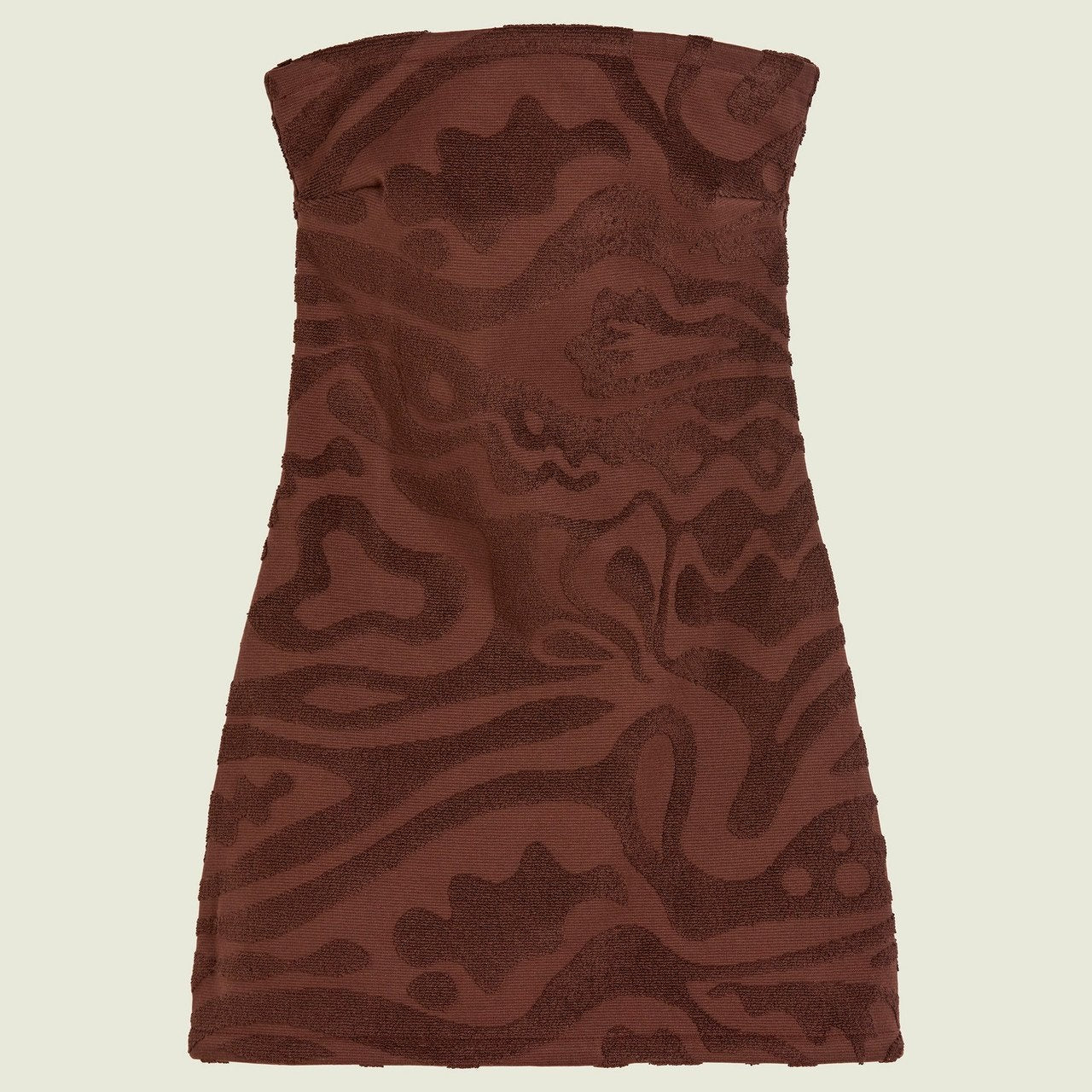 Yelanda Terry Dress Merlot Rapture