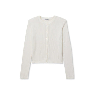 Ada Pointelle Sweater White