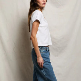 Alanis V Neck White '26