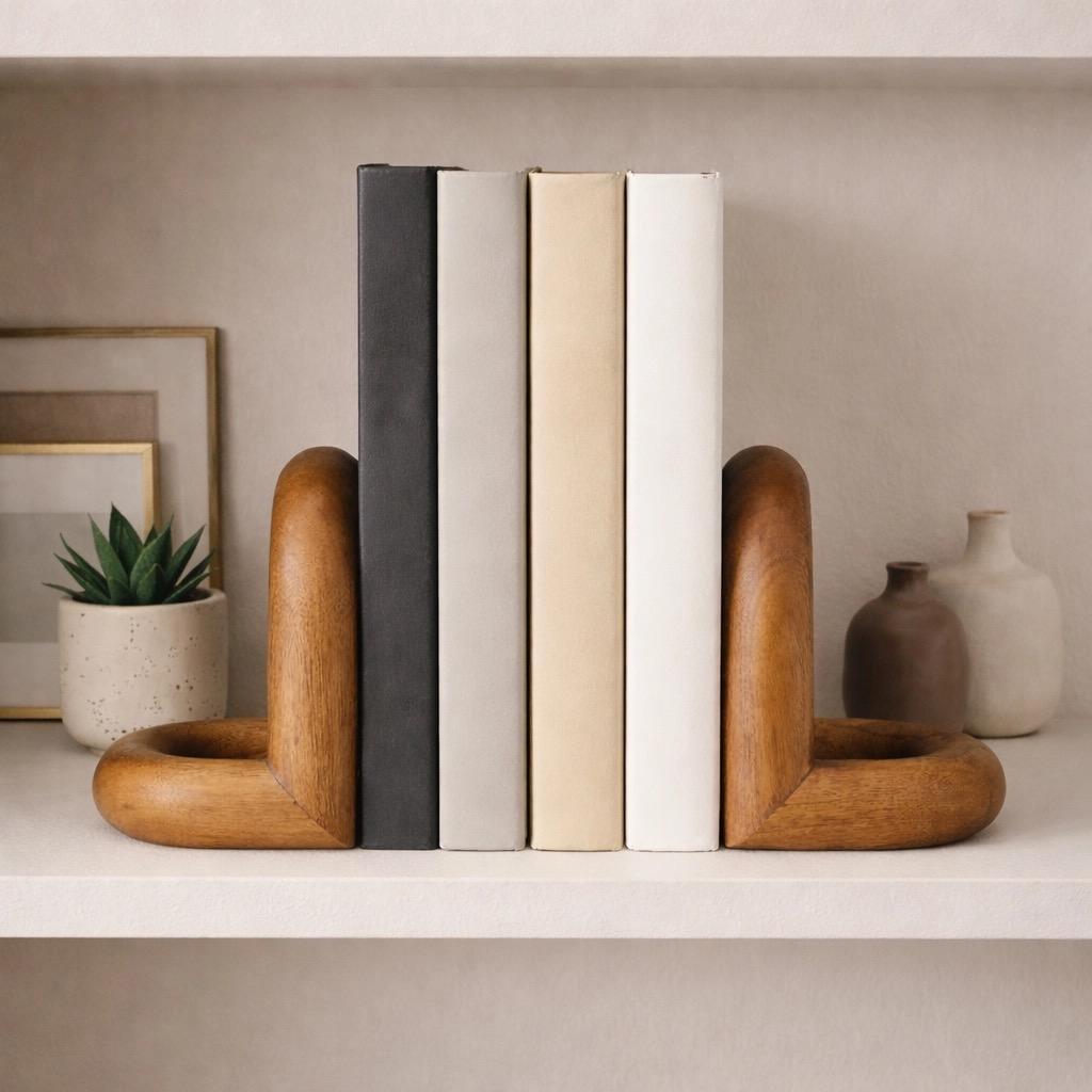 Loopy Bookends, Set of 2