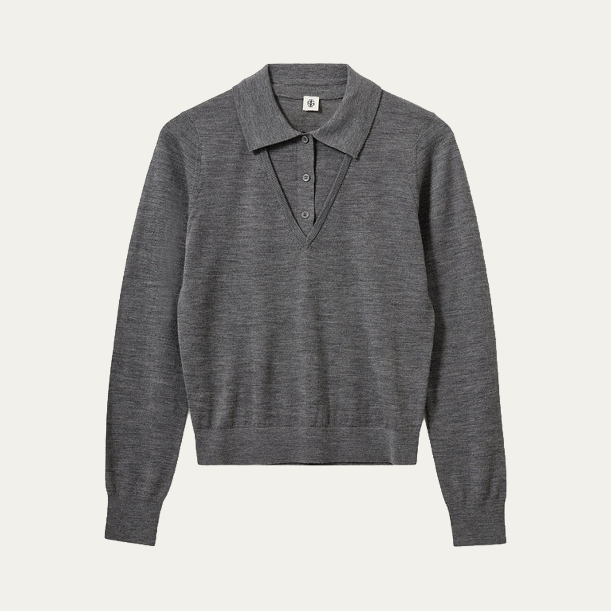 Bergen V Polo Gray