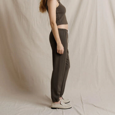 Johnny Easy Sweatpant Dark Olive