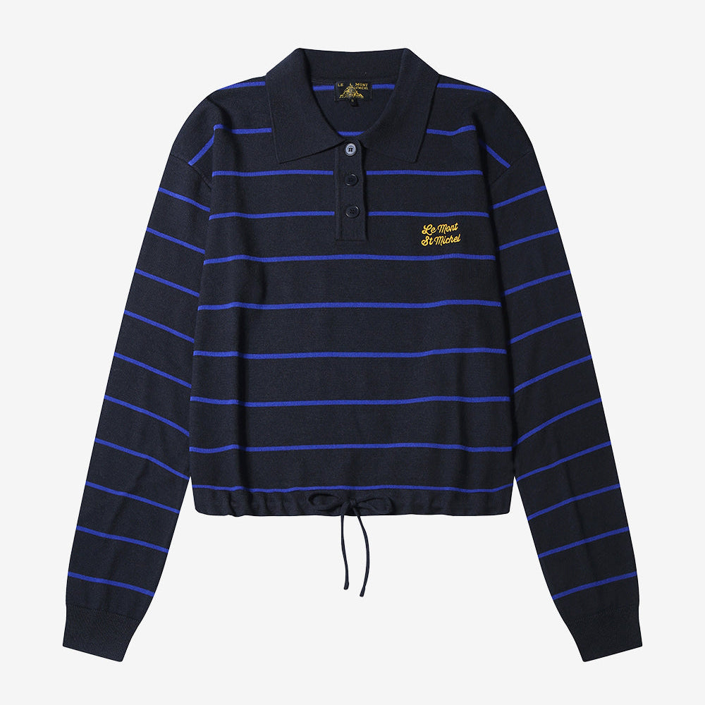 Stessy Striped Sweater Gray