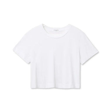 Cher Ringspun Cotton Tee White
