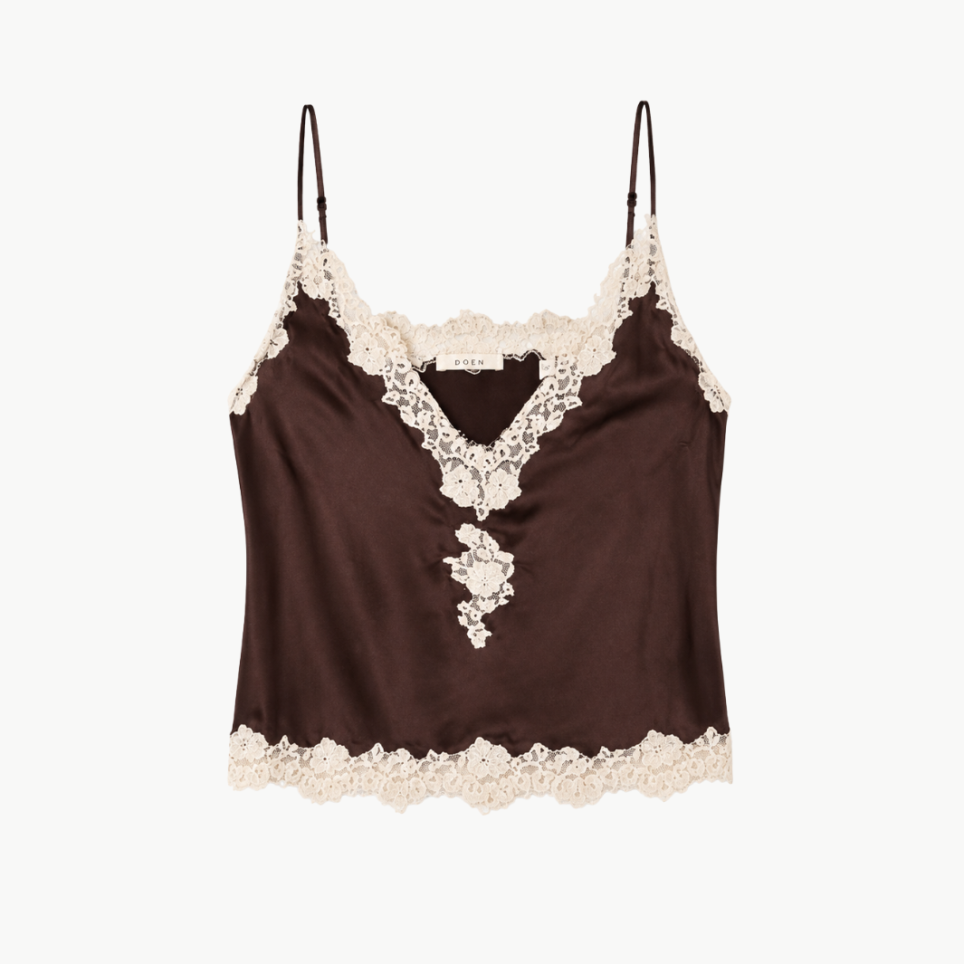 Kira Top Equestrian Brown w/ Cream