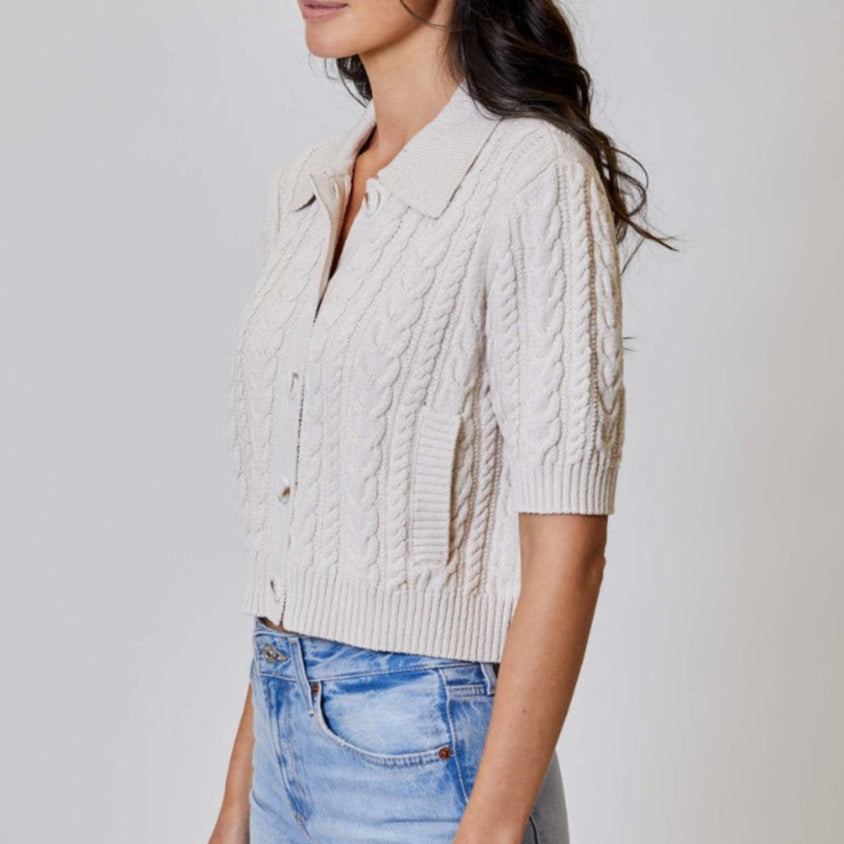 Cosette Cardigan Pearl