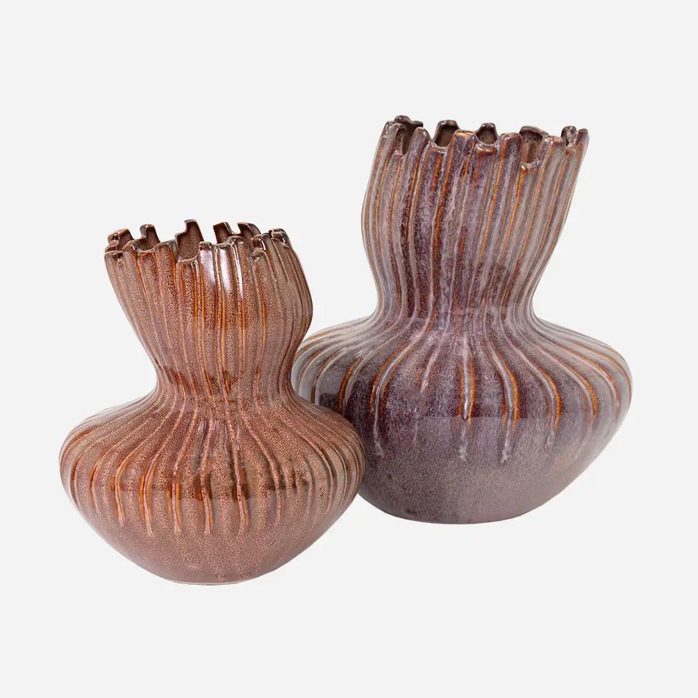 Linden Vases Set of 2