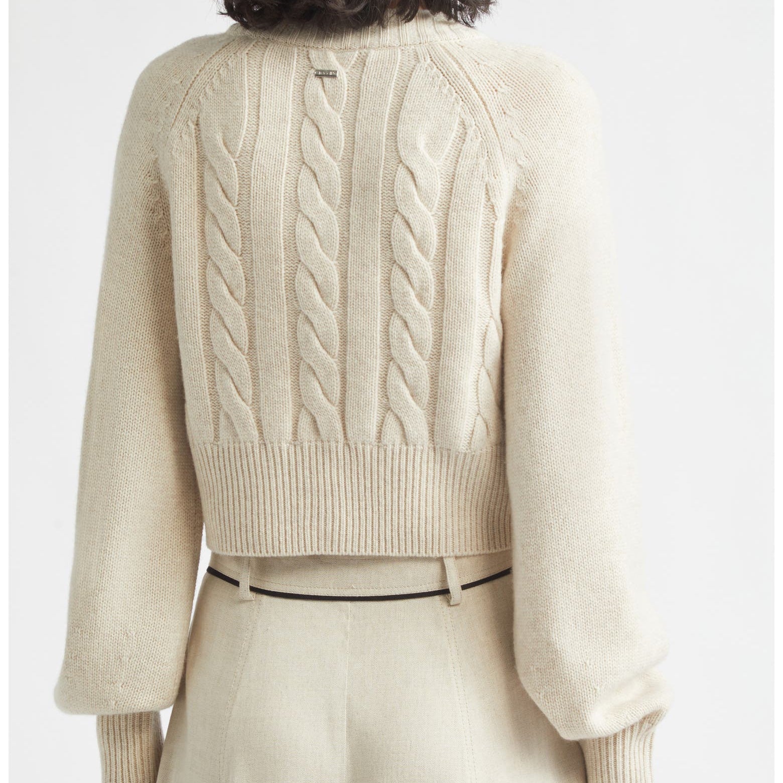 Rita Cable Knit Cardigan Palo Santo