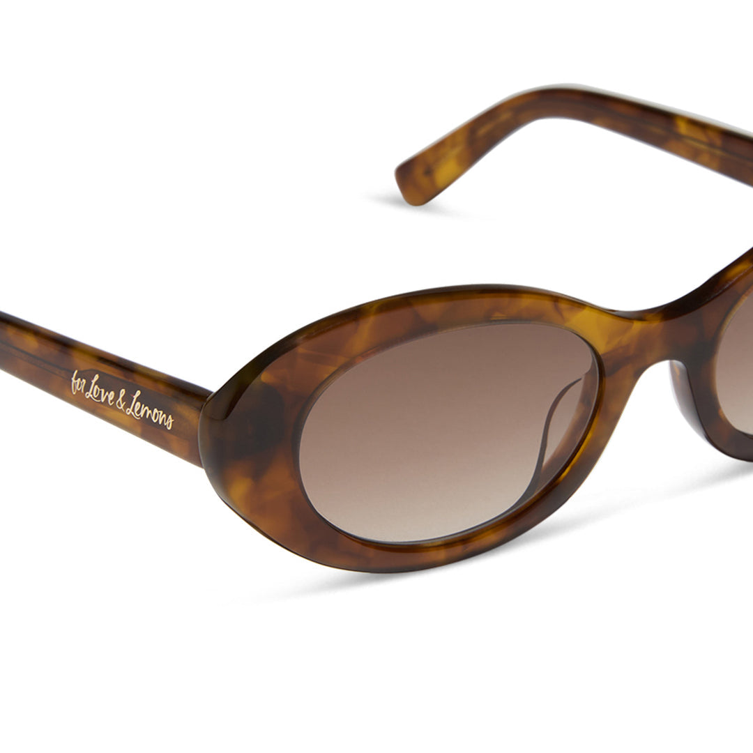 Sabrina Honey Tort Brown Gradient Sunglass