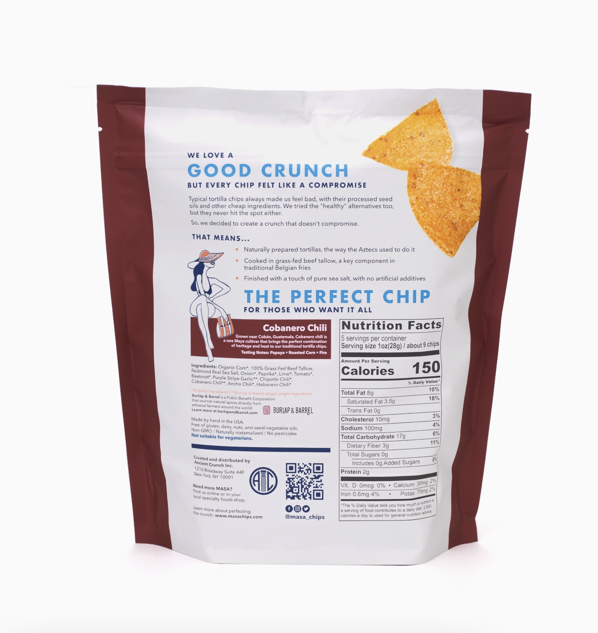 Masa Tortilla Chips Mixed Flavors, 5oz