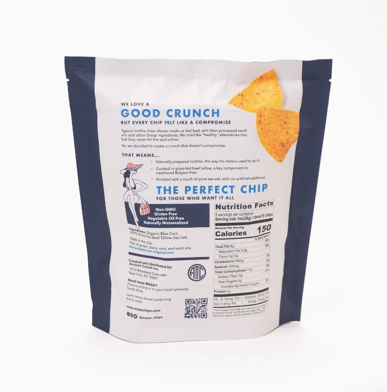 Masa Tortilla Chips Mixed Flavors, 5oz