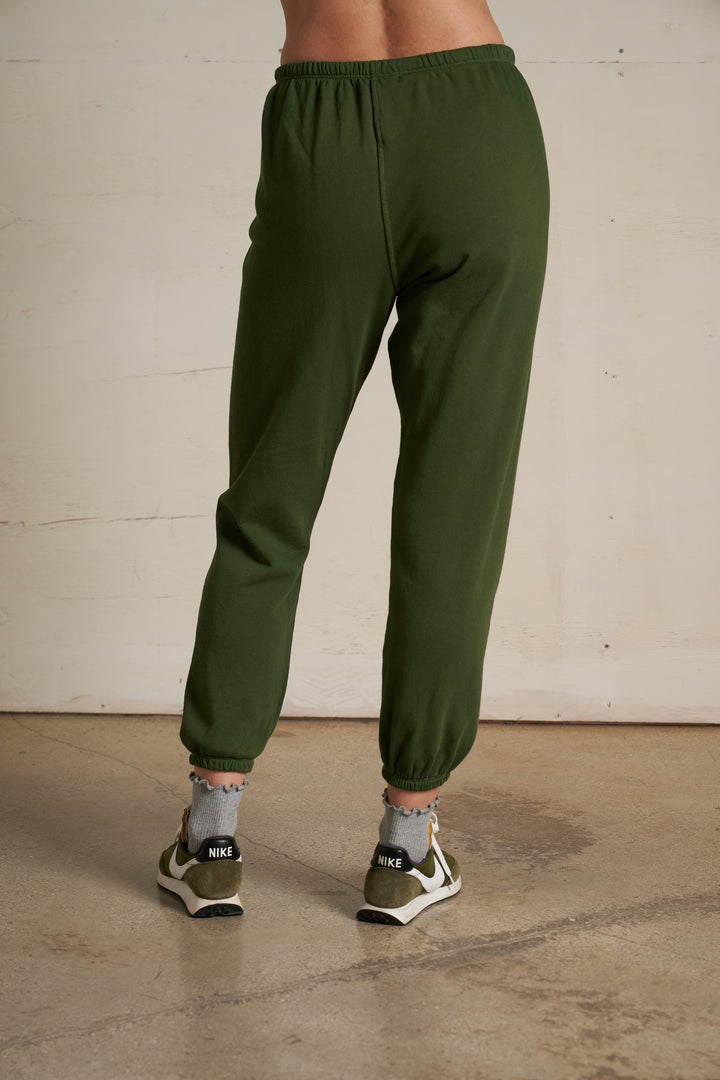 Johnny French Terry Sweatpant Fern Green