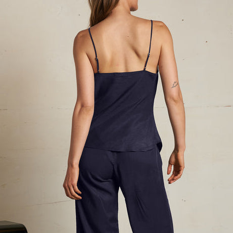 Linda Bias Cami Navy