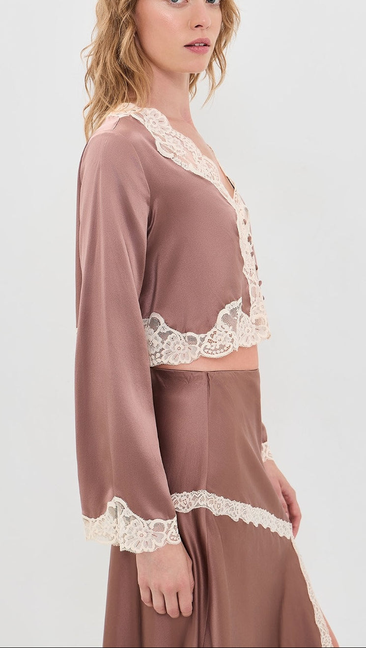 Elarine Top Mocha