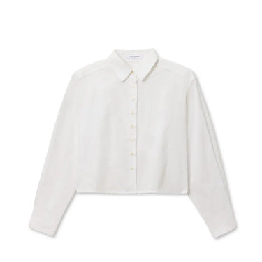 Naomi Cotton Poplin Shirt White