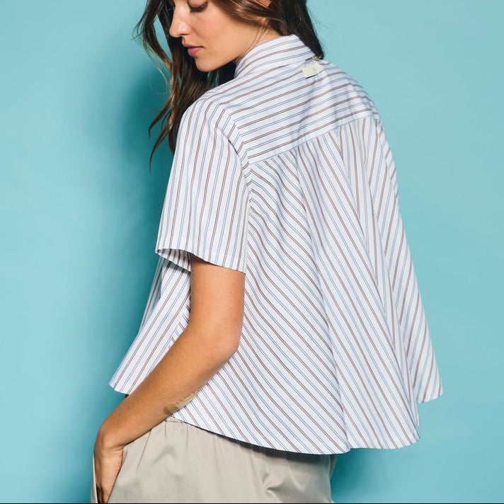The Crew Shirt Stripe Multi