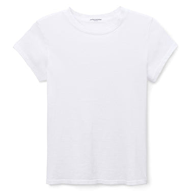Sheryl Recycled Baby Tee White