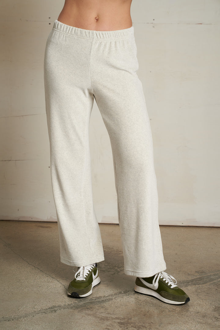 Alex Velour Pant Oatmeal