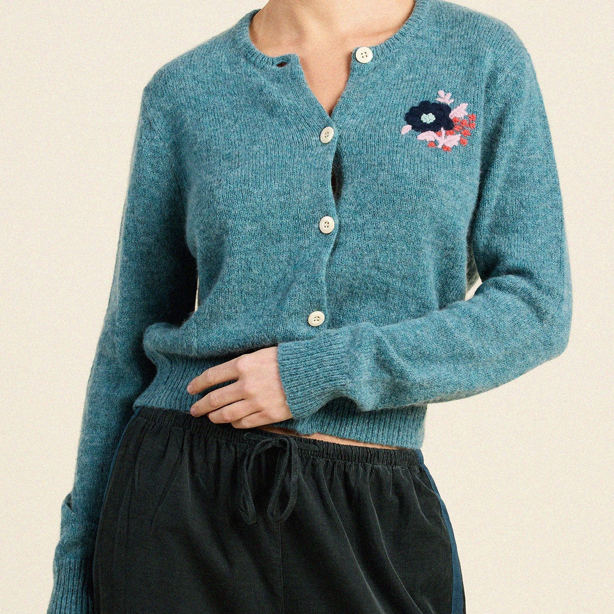 Teagan Cardigan Teal