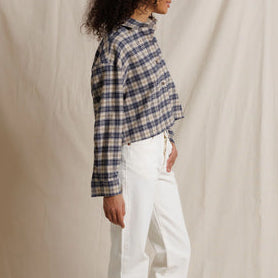 Tate Button Down Shirt Sugar Plaid