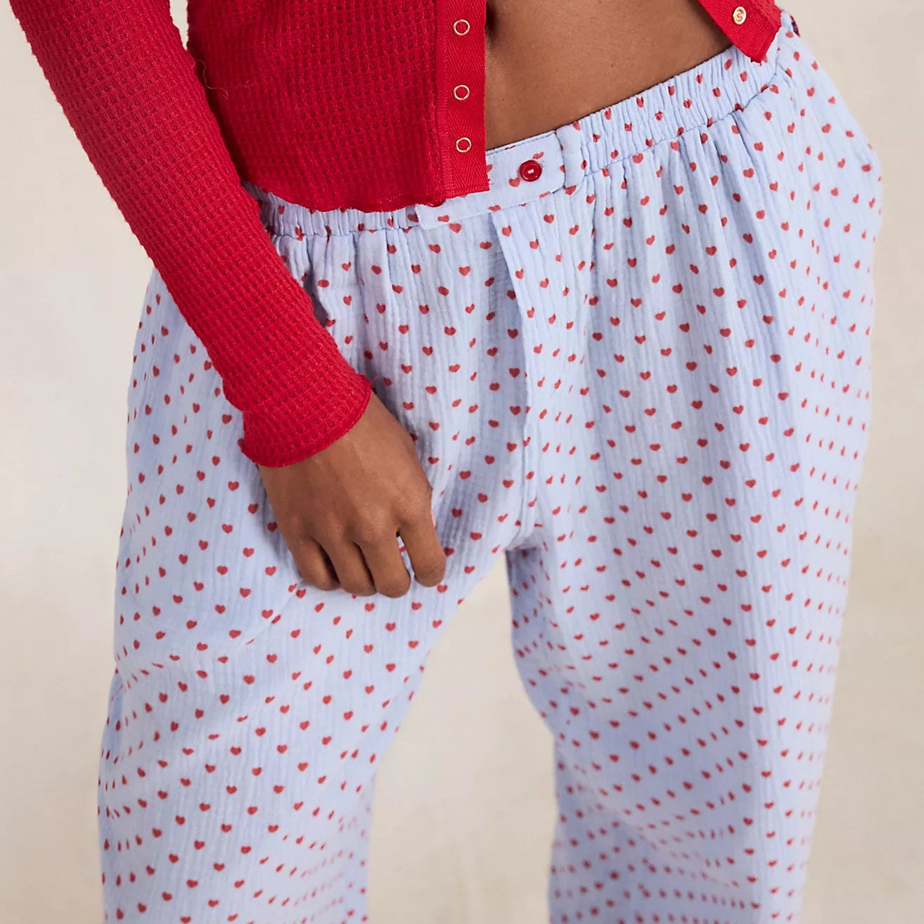 Be Mine Pant Blue Combo