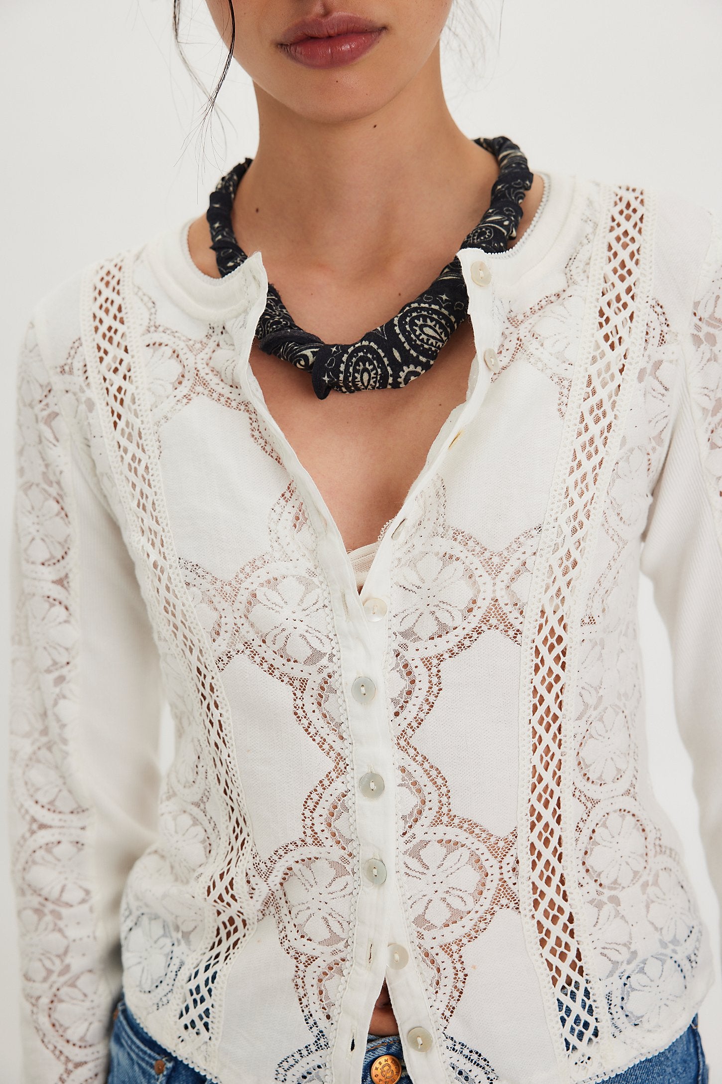 Jae Knit L/SLV Sugar Swizzle