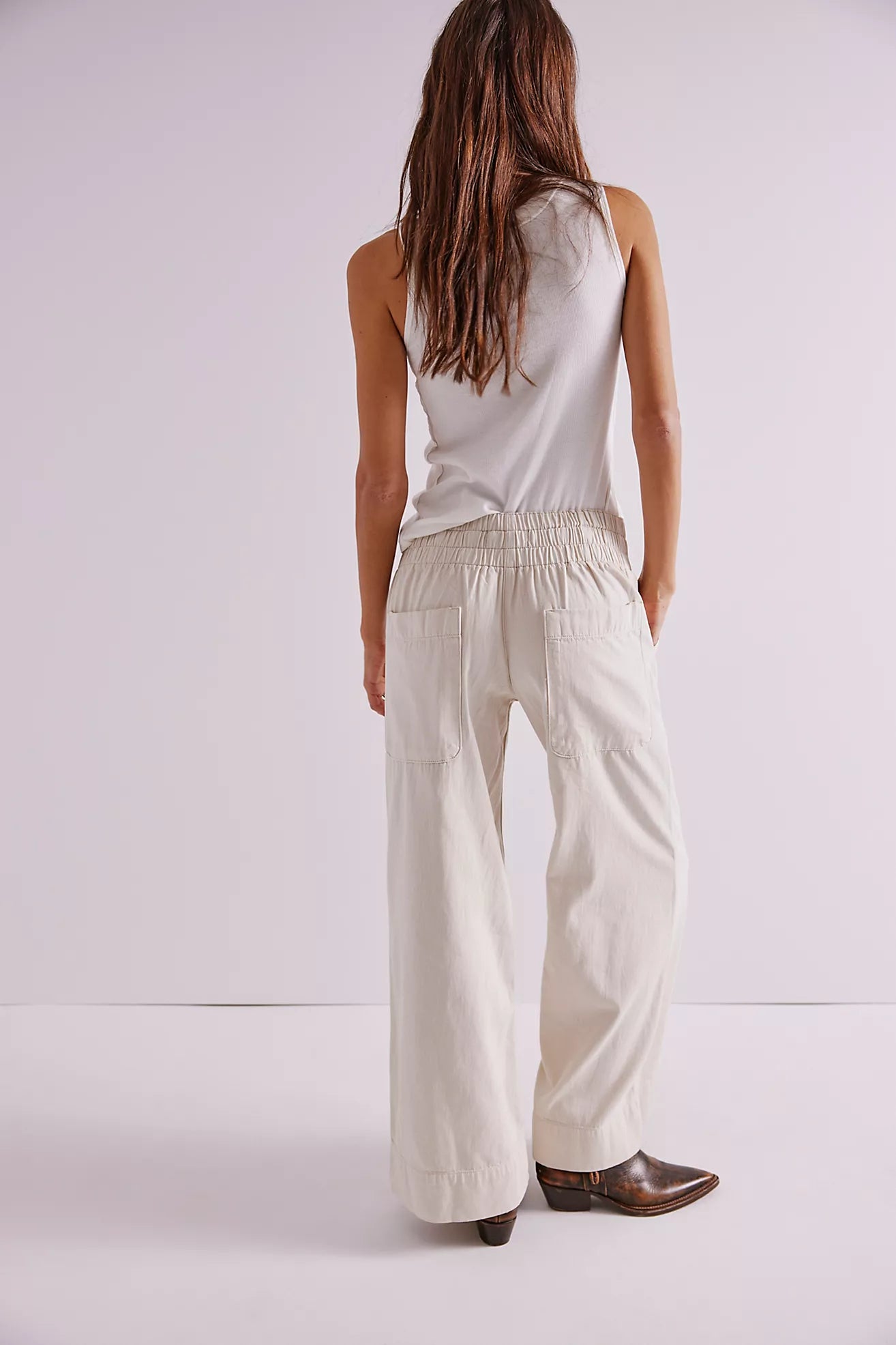 Breezy Denim Pull On Bright Lights