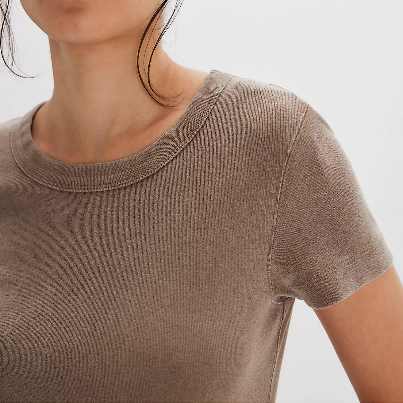 WTF Atlas Crew Tee Dusted Cocoa
