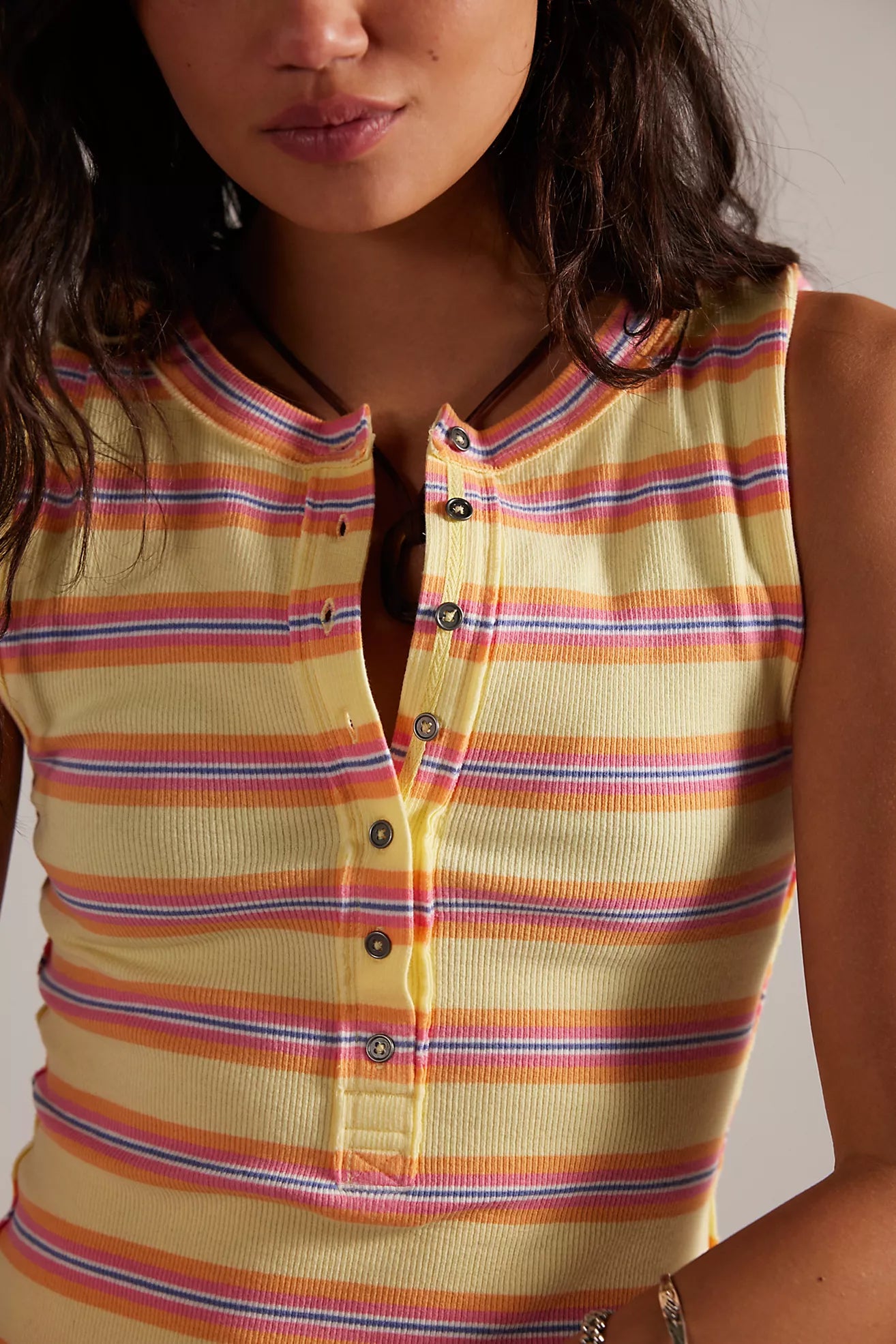Jamie Henley Stripe Butter Yellow Combo