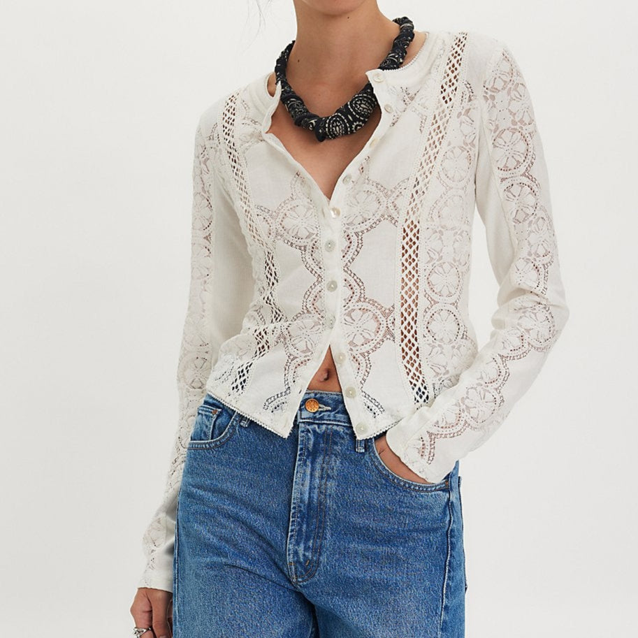 Jae Knit L/SLV Sugar Swizzle