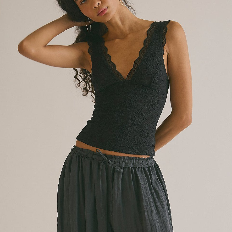 Loved You First Lace Black