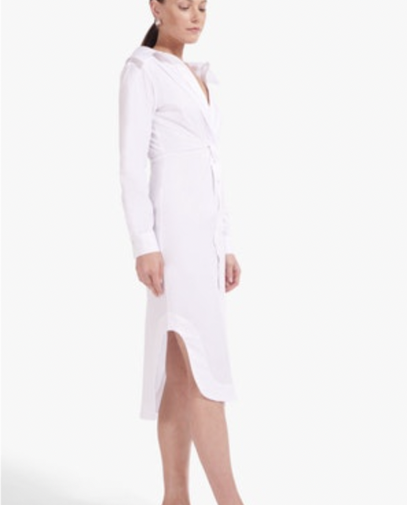 Clea Dress White